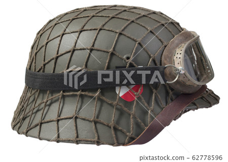 camouflaged nazi army german helmet with mesh camouflaged nazi army german helmet with mesh 62778596