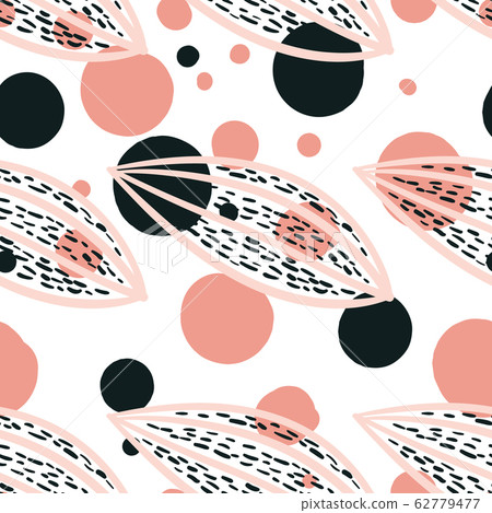 Pastel pink and grey brush stroke pattern Pastel pink and grey brush stroke pattern 62779477