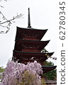 春天的寺廟 62780345