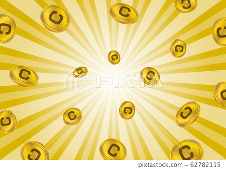 Illustration of coins popping - Stock Illustration [62782115] - PIXTA