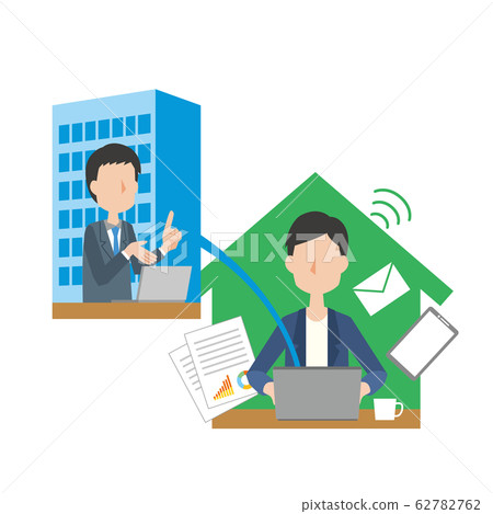 Remote work Work from home Tele work Work from home Work 62782762