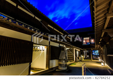Dejima, Nagasaki Night view of the remains of the Waran Trading House [Nagasaki City] 62784252