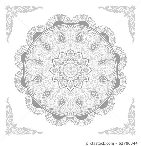 Circular pattern of mandala Circular pattern of mandala 62786344