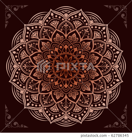 Circular pattern of mandala Circular pattern of mandala 62786345