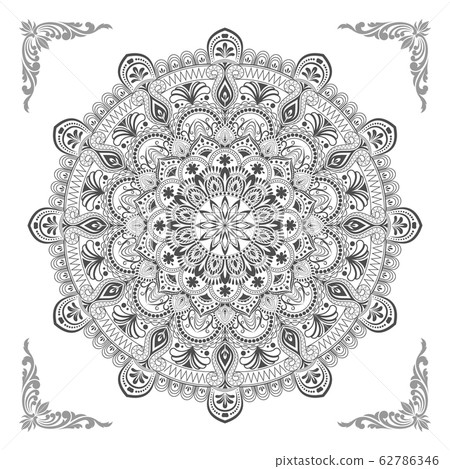 Circular pattern of mandala 62786346