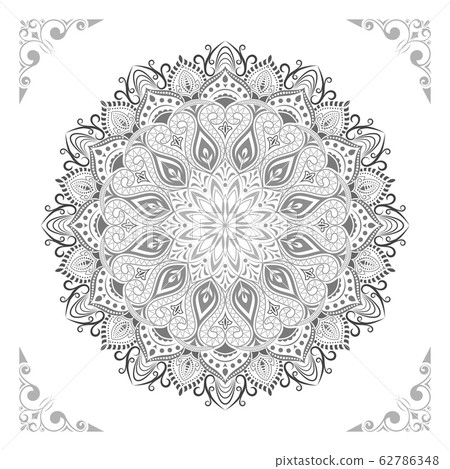 Circular pattern of mandala 62786348