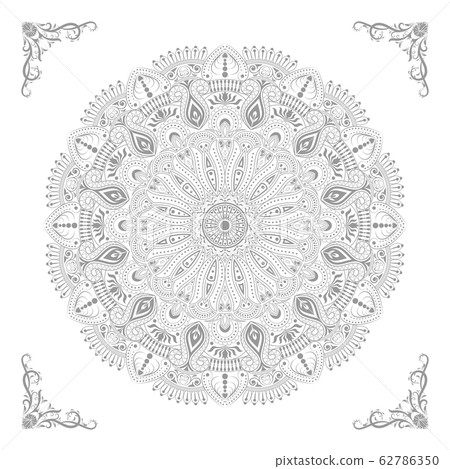 Circular pattern of mandala Circular pattern of mandala 62786350