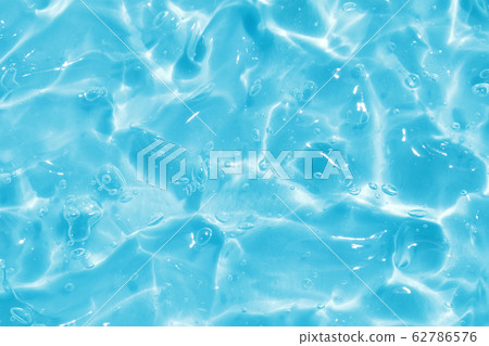 水凝膠波藍色夏天紋理背景 62786576