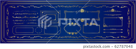 decorative border, frame, flower 62787048