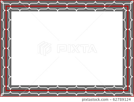 Ainu Pattern Frame 62789124