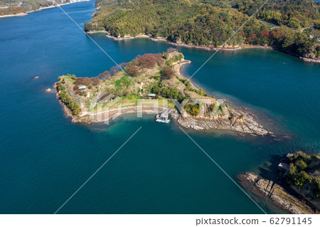 Nojima (Ehime Prefecture Imabari City / Shimanami Kaido) aerial view Nojima (Ehime Prefecture Imabari City / Shimanami Kaido) aerial view 62791145