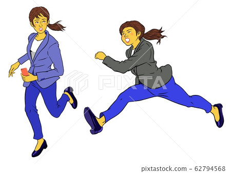 Two sets of new recruit women who are active 62794568