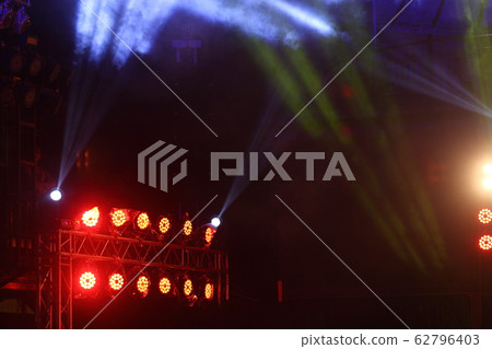 Performance moving lighting on construction light 62796403