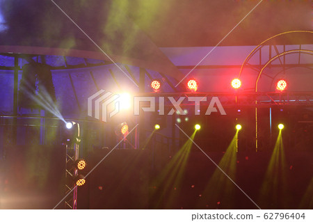 Performance moving lighting on construction light 62796404