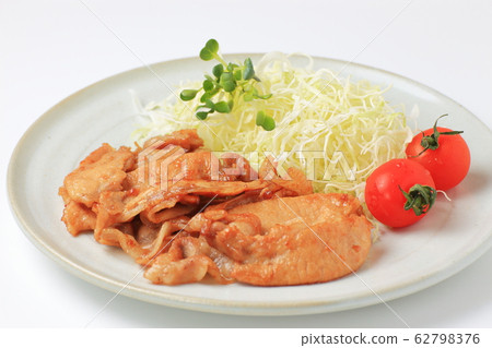 Grilled pork with ginger Grilled pork with ginger 62798376