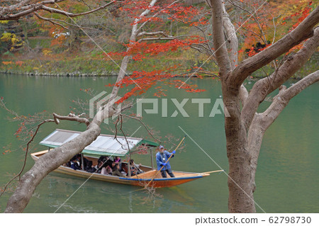 Autumn leaves of Arashiyama 62798730