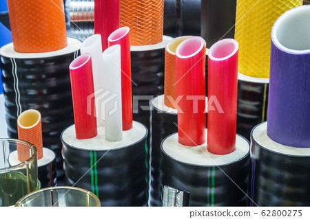 different types and samples of pipelines and pipes for heating 62800275