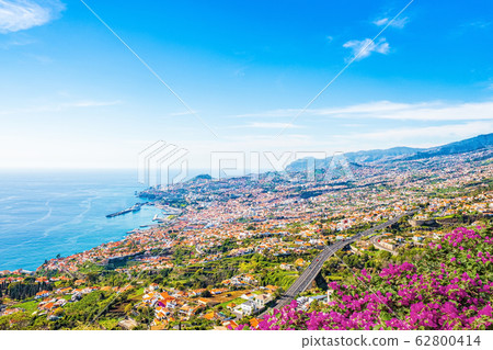 The capital of Madeira Island - Funchal city 62800414