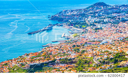 The capital of Madeira Island - Funchal city The capital of Madeira Island - Funchal city 62800417