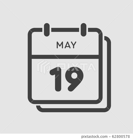 Calendar day 19 May, days of the year Calendar day 19 May, days of the year 62800578