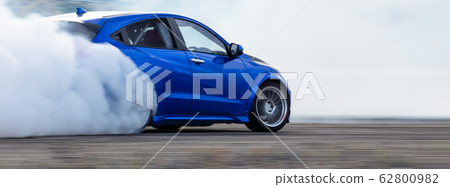 Car drifting, Blurred  image diffusion race drift 62800982