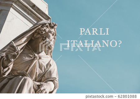 question do you speak Italian, in Italian question do you speak Italian, in Italian 62801088