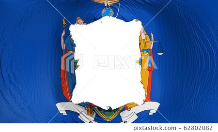 Square hole in the New York state flag Square hole in the New York state flag 62802082