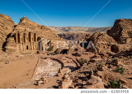 Jordan, Petra. Amazing ancient religious complex 62803956