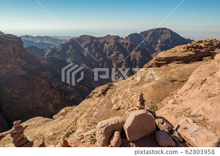 Jordan, Petra. Amazing ancient religious complex Jordan, Petra. Amazing ancient religious complex 62803958