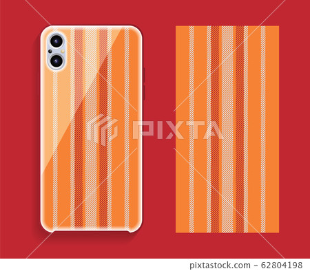 Mobile phone cover design. Template smartphone 62804198