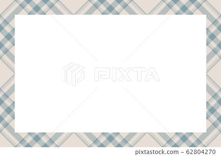 Vintage frame vector. Scottish border pattern 62804270