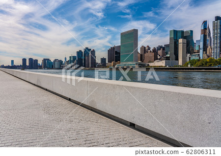 View from the four freedoms state park in Roosevelt island 62806311