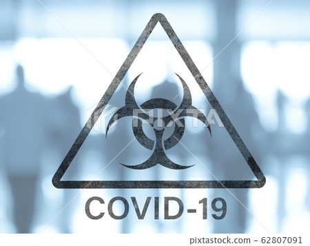 Biohazard dangerous sign Biohazard dangerous sign 62807091