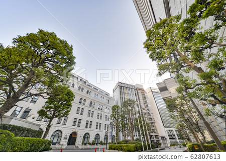Office building in Kabutocho seen from the stock exchange 62807613