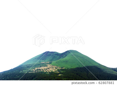 Mountain silhouette (Location: Kumamoto Prefecture) Mountain silhouette (Location: Kumamoto Prefecture) 62807881