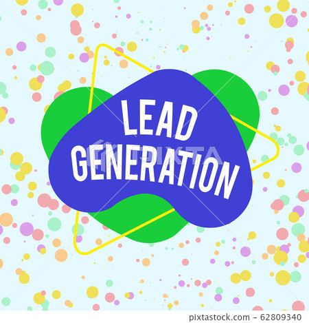 Word writing text Lead Generation. Business 62809340