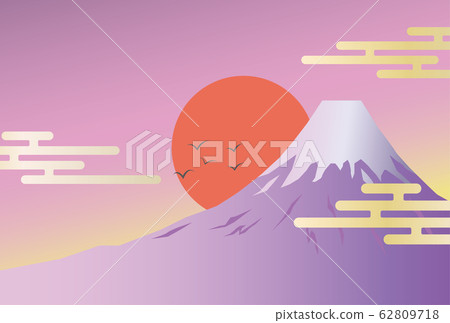 Japanese style Japanese style image Mt. Fuji Japanese style material Japanese style Japanese style image Mt. Fuji Japanese style material 62809718