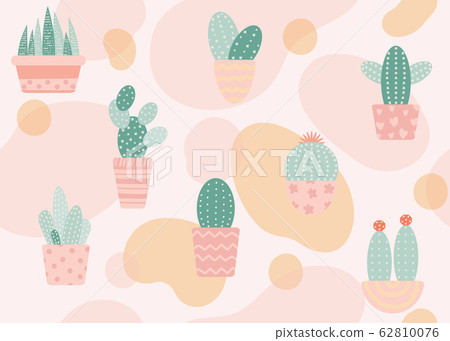 Cactus seamless pattern Cactus seamless pattern 62810076