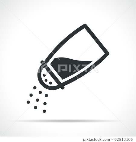 Vector salt bottle symbol icon 62813166