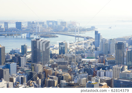 [Minato-ku, Tokyo] Urban scenery from Tokyo Tower Observatory 62814379