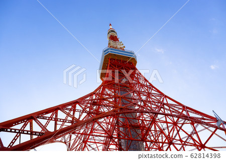 [Minato-ku, Tokyo] Tokyo Tower @ Low Angle 62814398