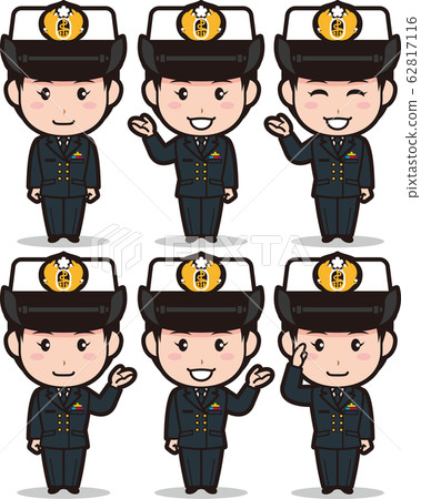 Mini-Mini Maritime Self-Defense Force W08 62817116