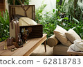 Interior Patio Authentic Sofa Glamping Natural Taste 62818783