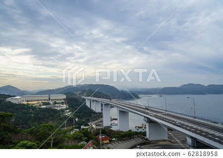 Island and Expressway Beyond the Sea Naruto City, Tokushima Prefecture 62818958
