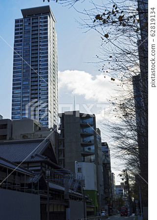 日本大阪北濱的城市景觀 日本大阪北濱的城市景觀 62819134