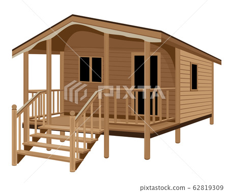 straw hut vector design 62819309