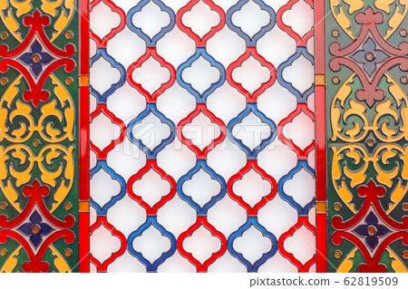 A close up of a colorful wall A close up of a colorful wall 62819509