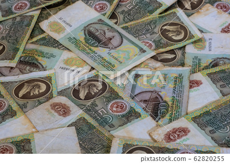 Background of fifty ruble notes of Soviet money of Background of fifty ruble notes of Soviet money of 62820255