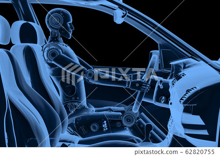 x-ray dummy in car 62820755