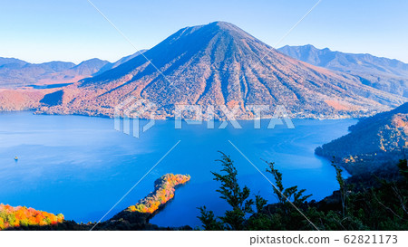 Lake Chuzenji and Mt. Nantai in Autumn (From the Hangetsuzan Observatory) Lake Chuzenji and Mt. Nantai in Autumn (From the Hangetsuzan Observatory) 62821173